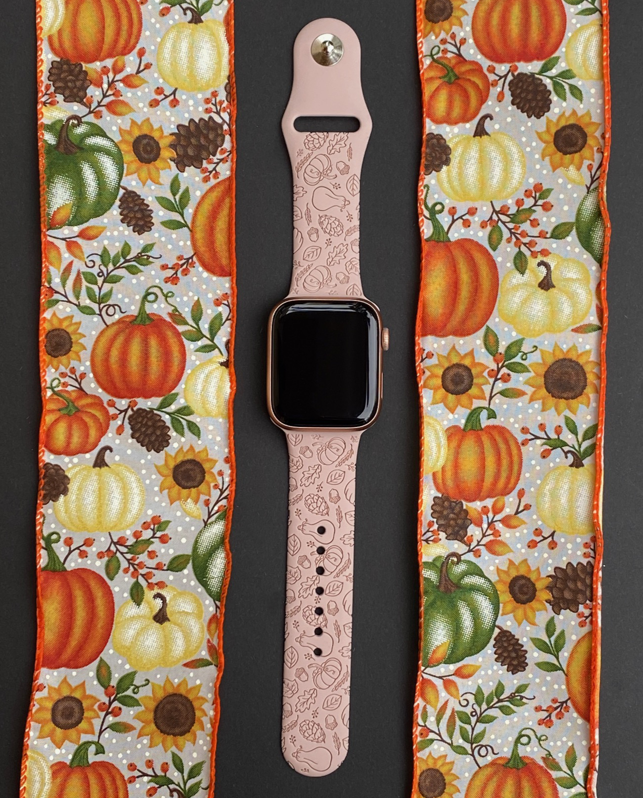 Pumpkin Season Watch Band For Apple Watch