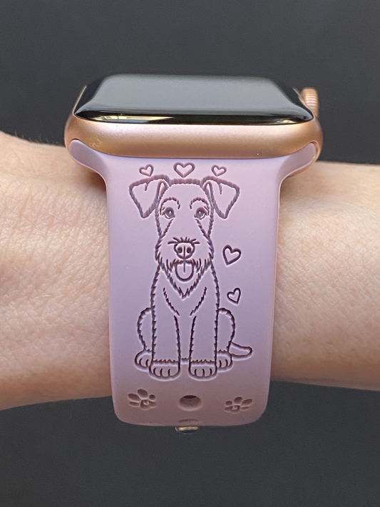 Airedale Terrier Dog Watch Band For Apple Watch