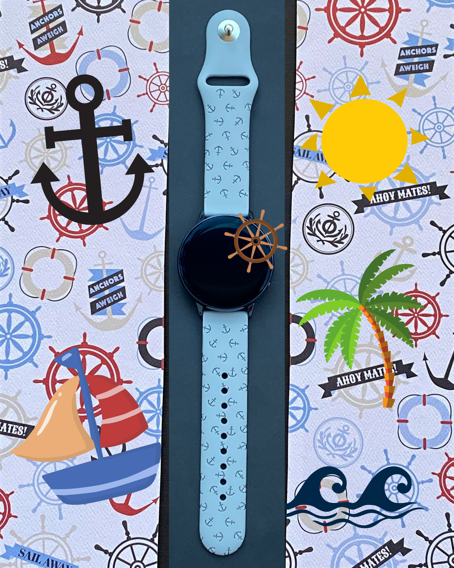 Anchors 20mm Samsung Galaxy Watch Band