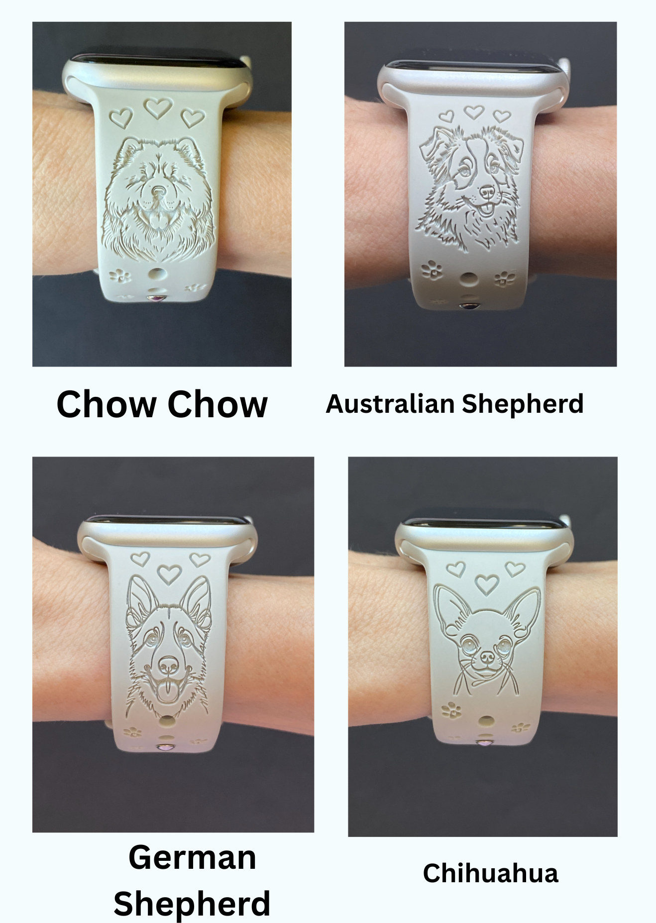 Dog Breed (#3) 20mm Samsung Galaxy Watch Band