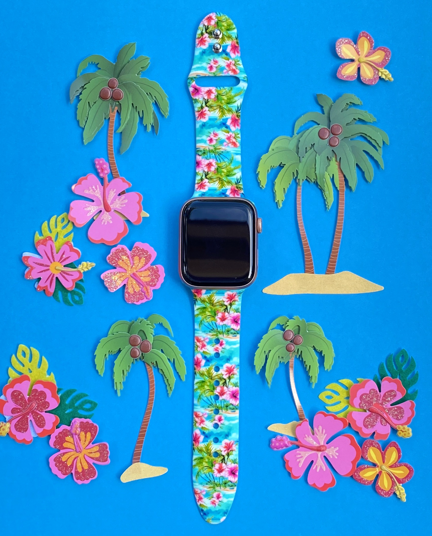Tropical Paradise Watch Band For Apple Watch