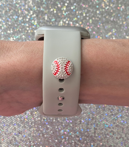 Baseball Watch Charm