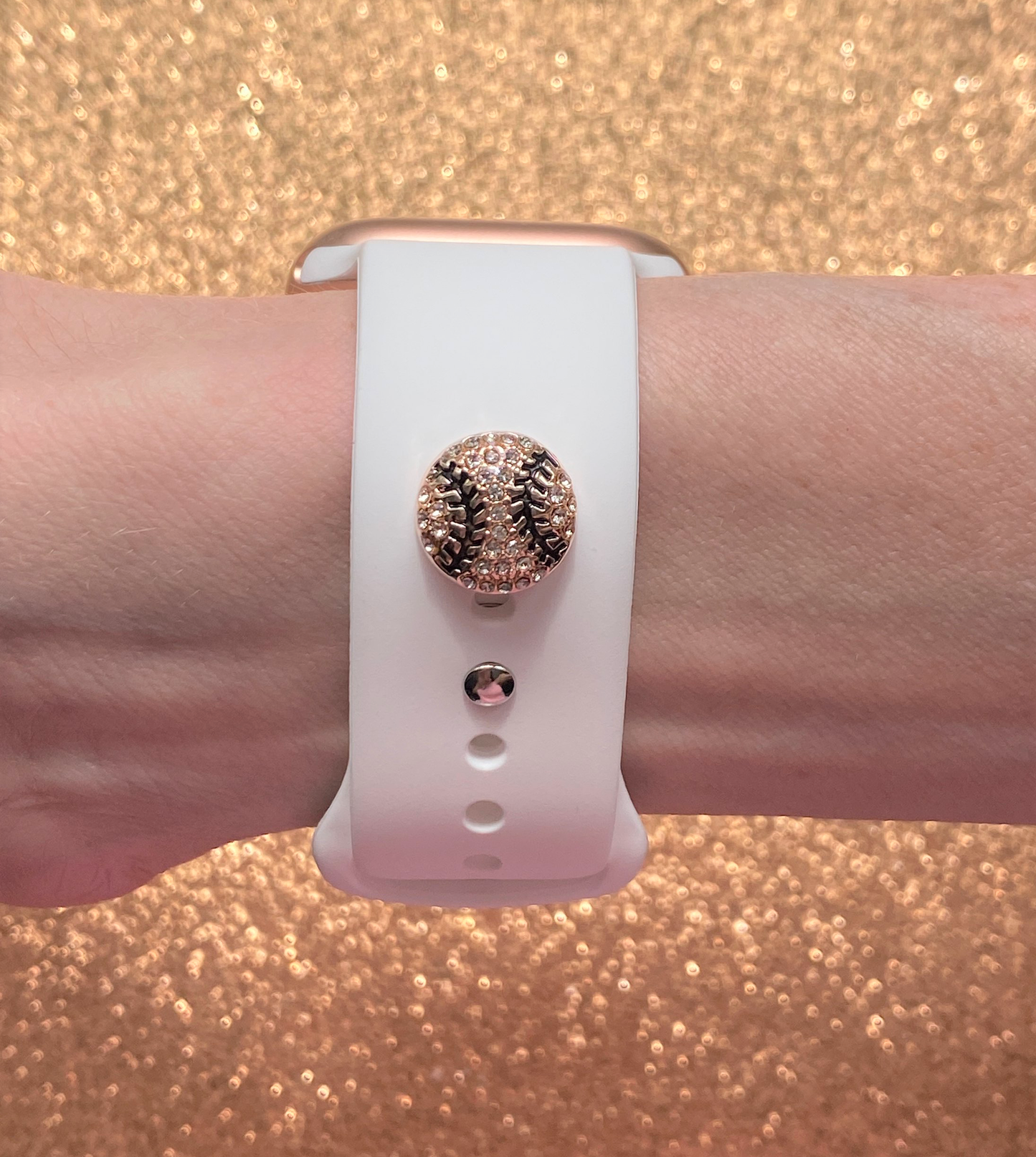 Baseball Watch Charm