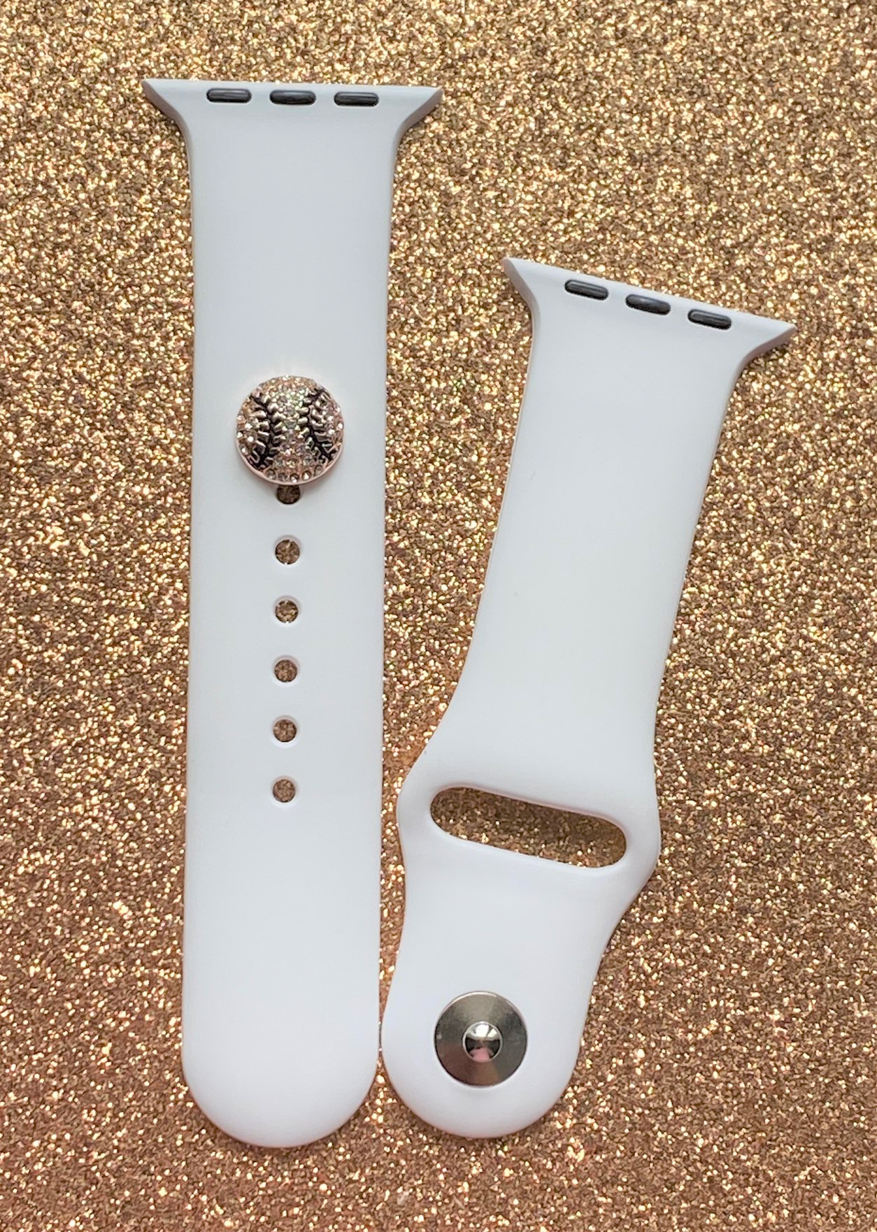 Baseball Watch Charm