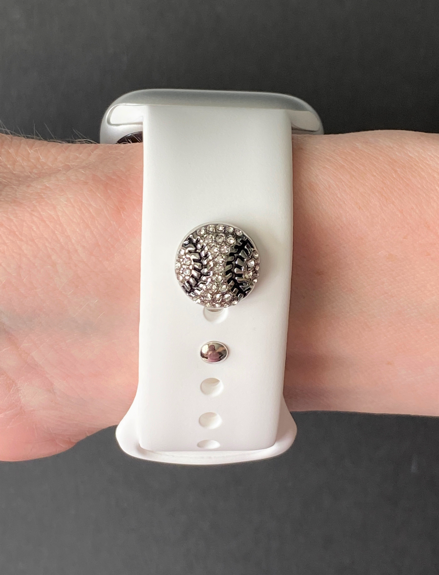 Baseball Watch Charm