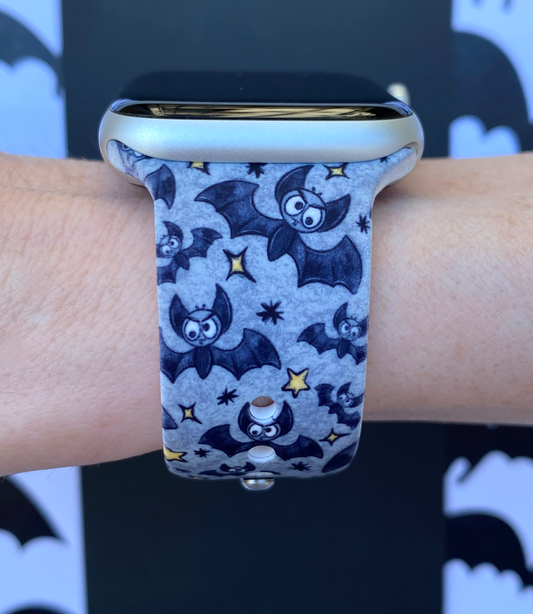 Halloween Bats Watch Band For Apple Watch