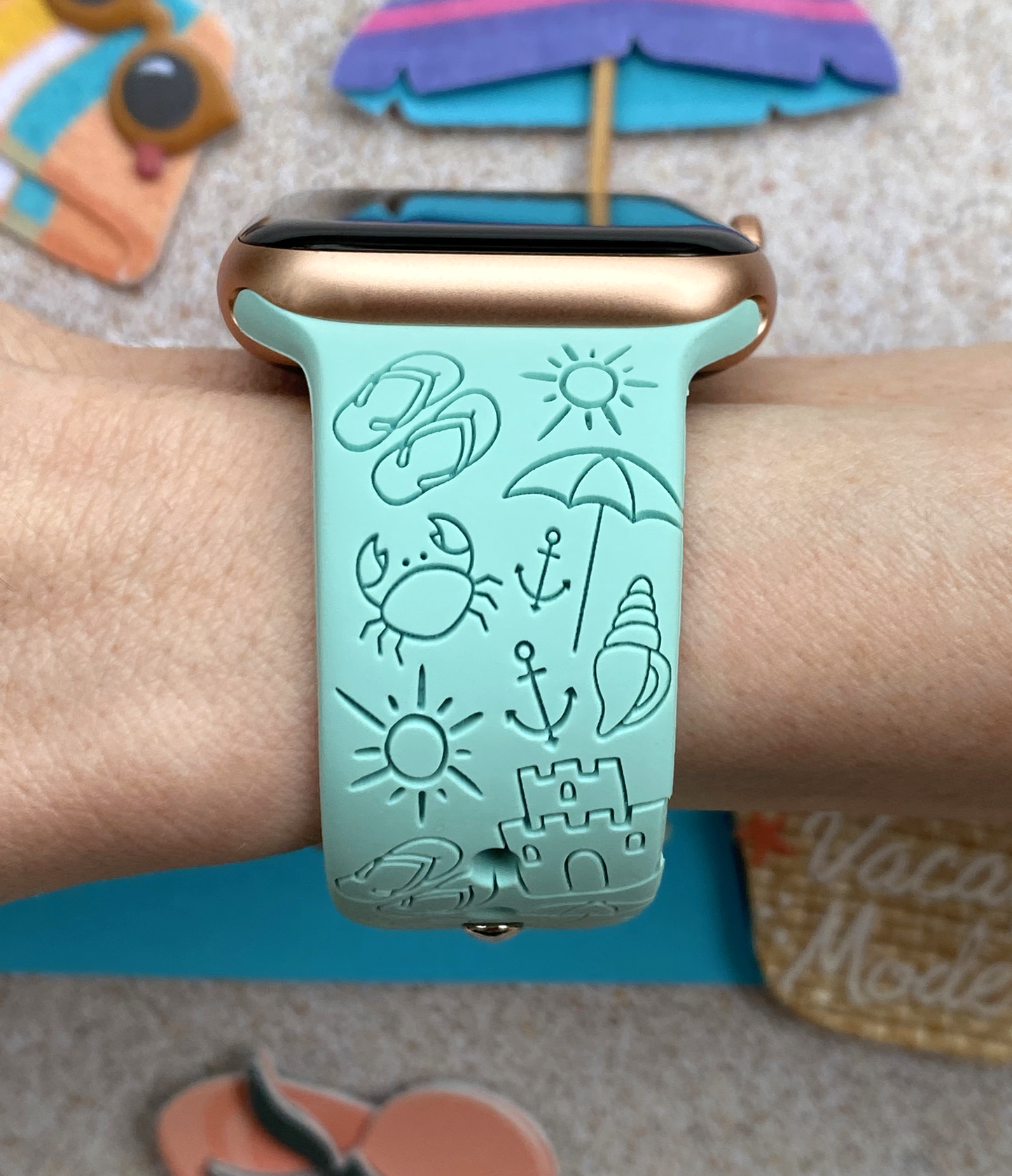 Beach Day Watch Band For Apple Watch