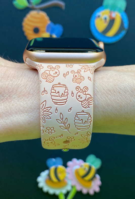 Bee Hive Watch Band For Apple Watch