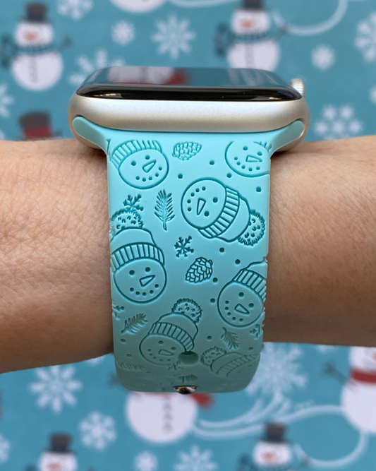 Frosty Winter Watch Band For Apple Watch
