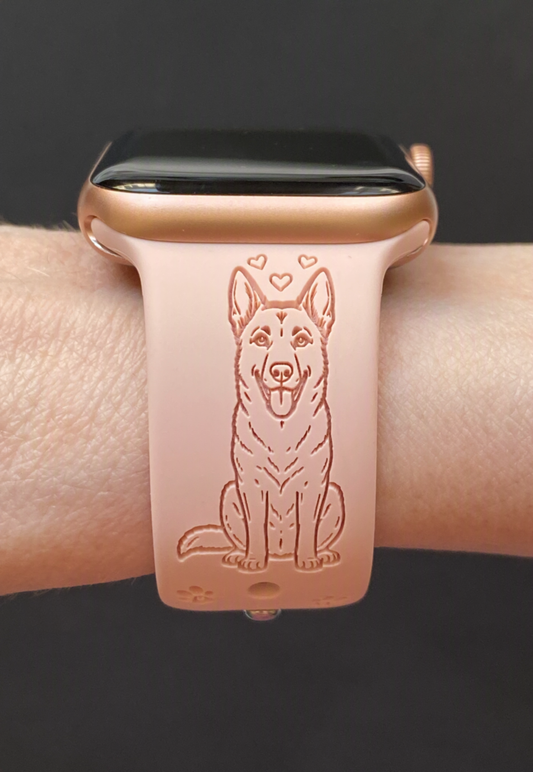 Belgian Malinois Shepherd Watch Band For Apple Watch