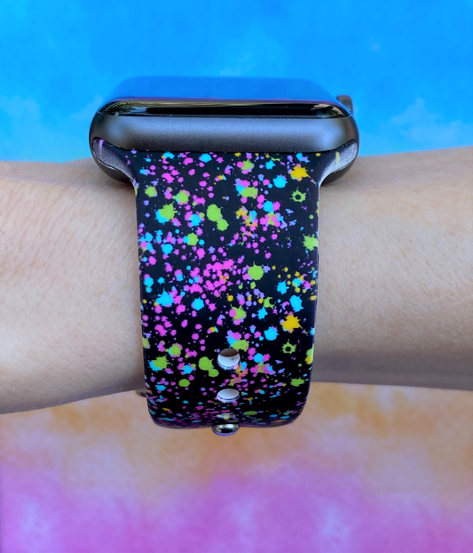 Splatter Watch Band For Apple Watch