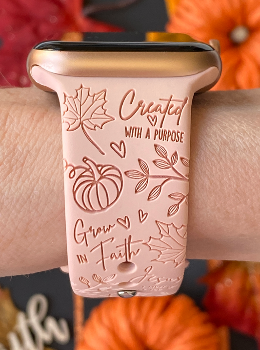 Fall Faith Watch Band For Apple Watch