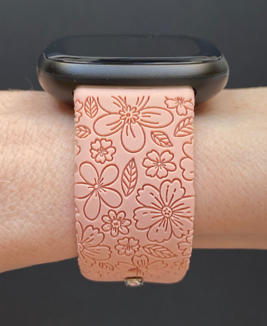 Blooming Spring Fitbit Versa 3/Versa 4/Sense/Sense 2 Watch Band