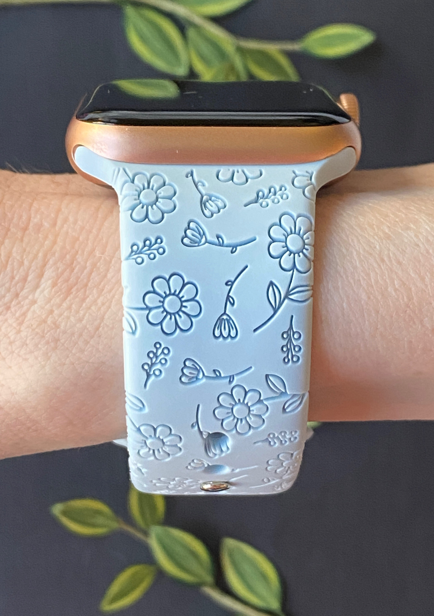 Spring Blooms Watch Band For Apple Watch