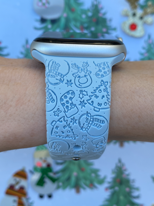 Cheerful Holiday Watch Band For Apple Watch