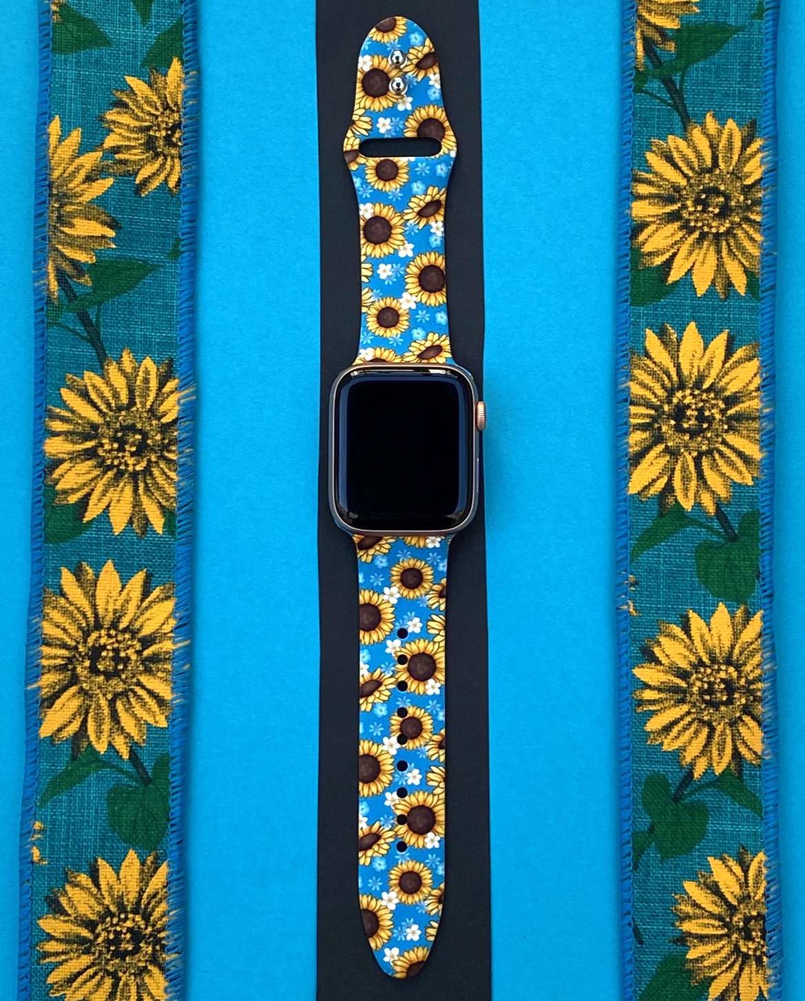 Sunflower Watch Band For Apple Watch