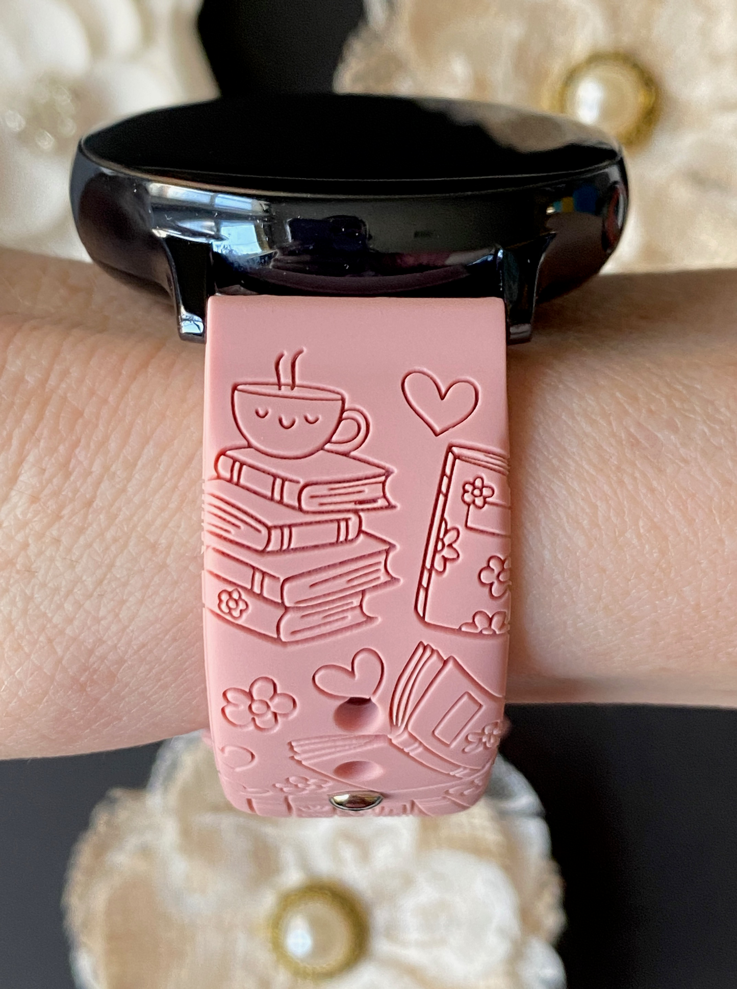 Book Lover 20mm Samsung Galaxy Watch Band