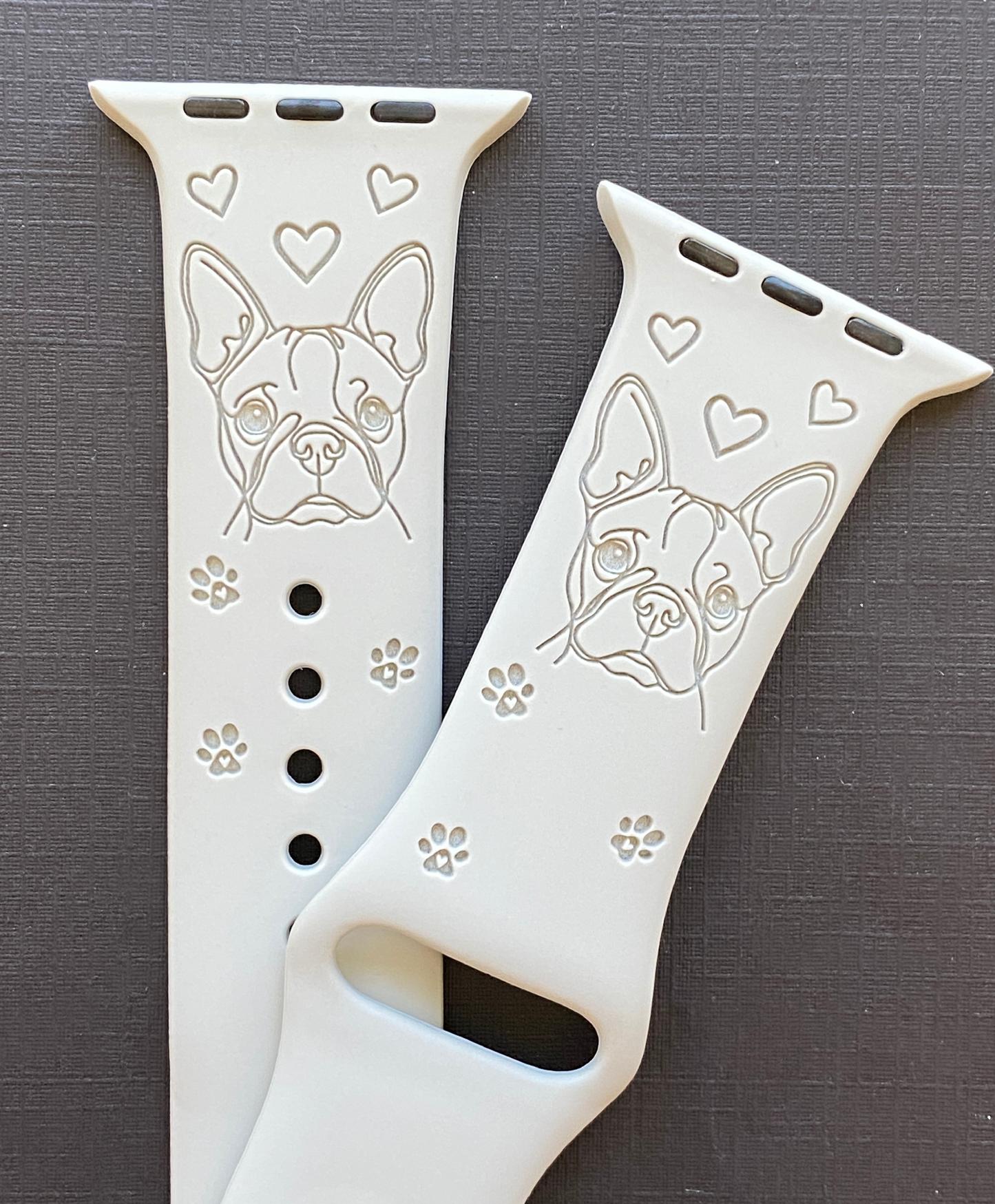 Boston Terrier Dog Watch Band For Apple Watch