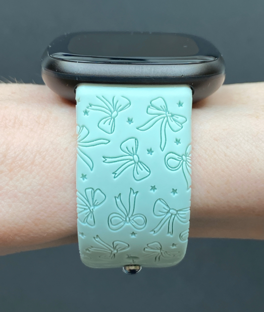Bows and Stars Fitbit Versa 3/Versa 4/Sense/Sense 2 Watch Band