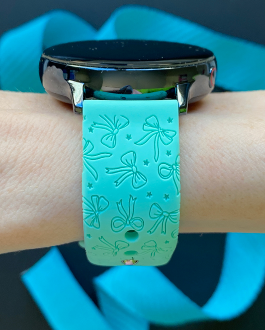 Bows and Stars 20mm Samsung Galaxy Watch Band