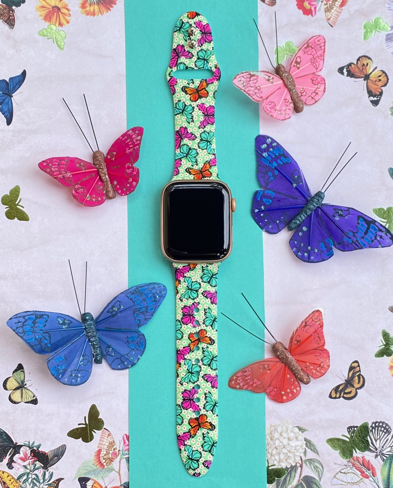 Butterfly Watch Band For Apple Watch
