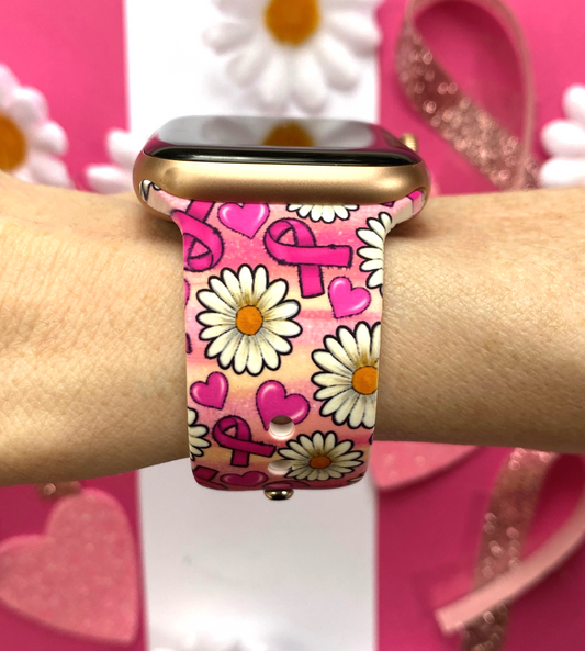 Breast Cancer Watch Band For Apple Watch
