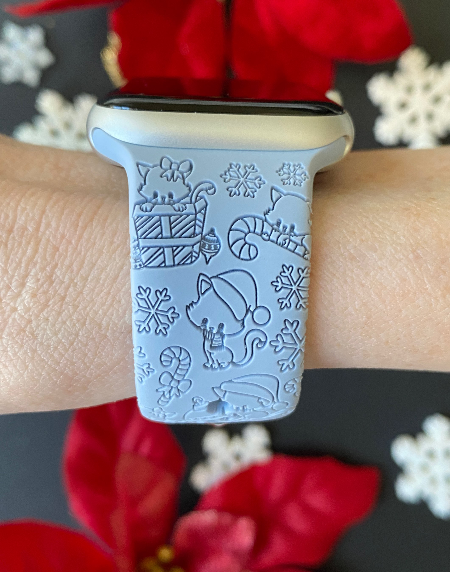 Christmas Cats Watch Band For Apple Watch