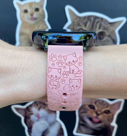 Cute Cats Samsung Galaxy Watch Band