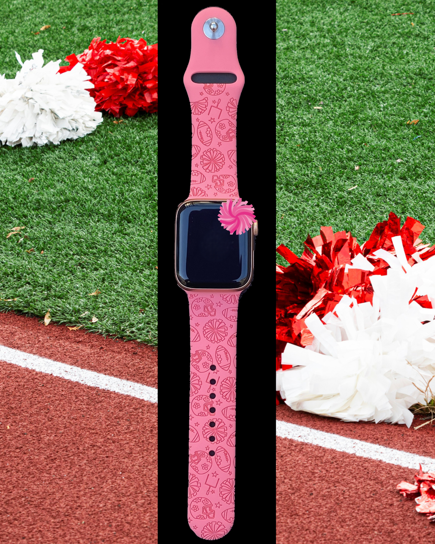 Football Cheer Watch Band For Apple Watch