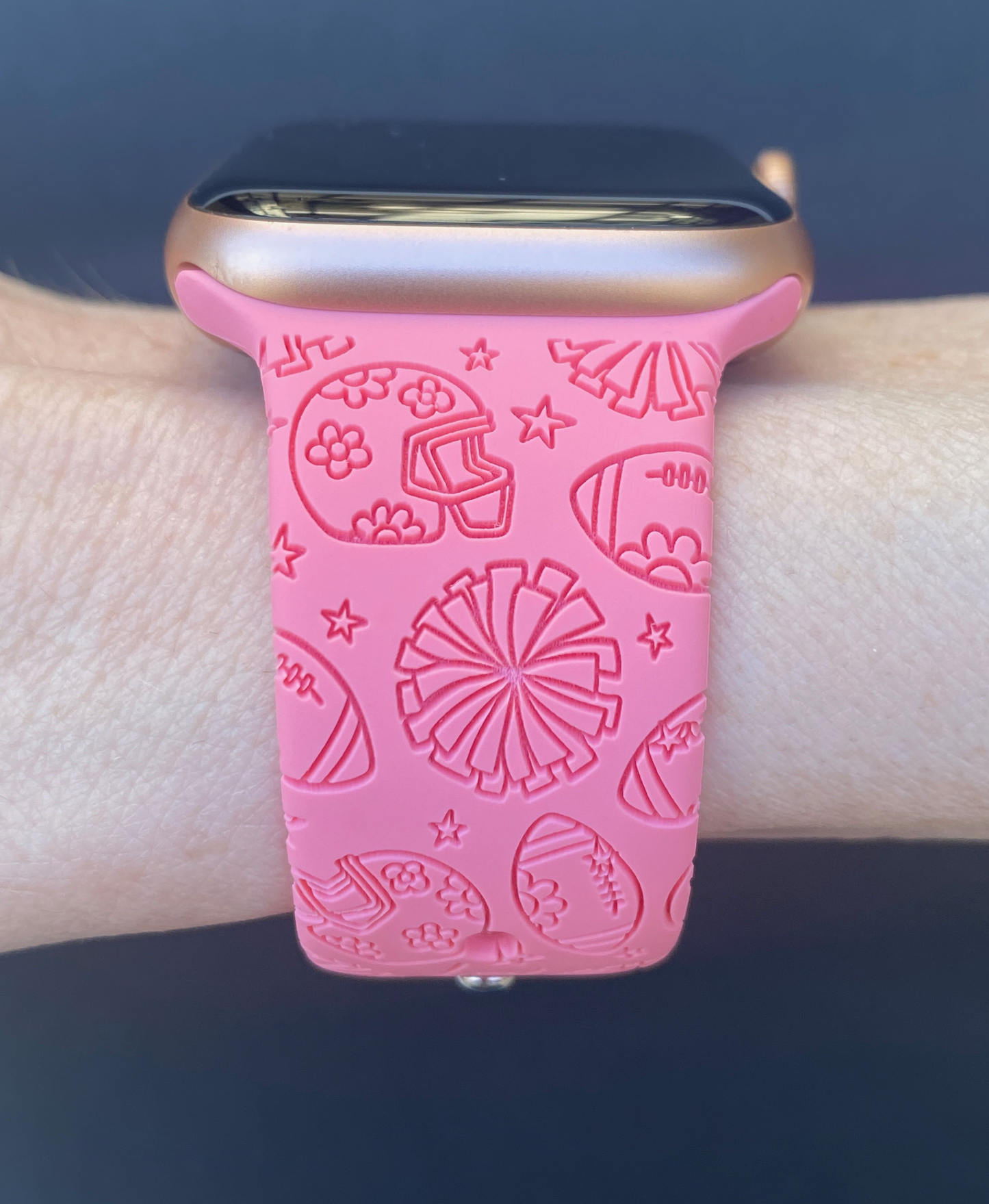 Football Cheer Watch Band For Apple Watch
