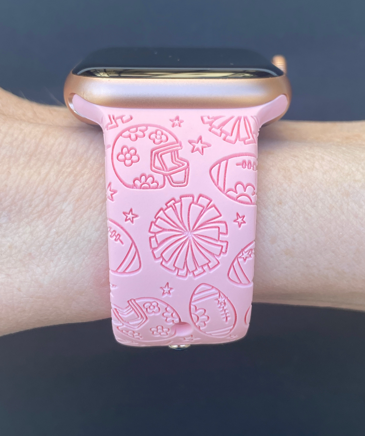 Football Cheer Watch Band For Apple Watch