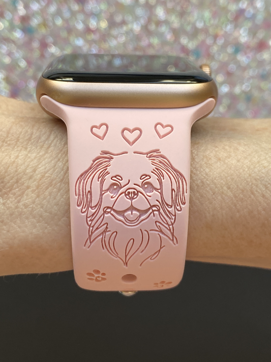 Japanese Chin Dog Watch Band For Apple Watch