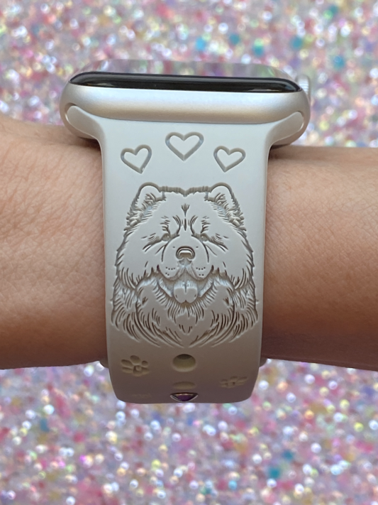 Chow Chow Dog Watch Band For Apple Watch