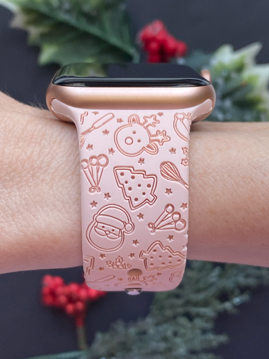 Christmas Cookies Watch Band For Apple Watch