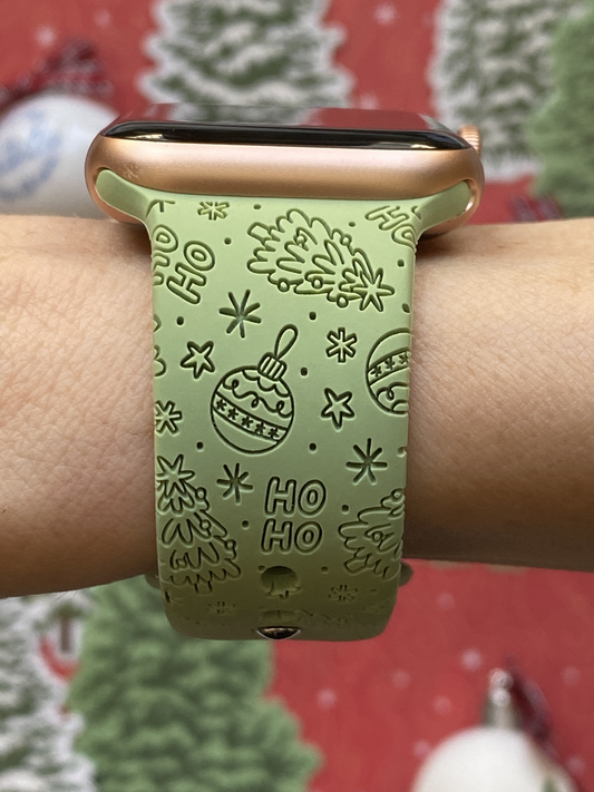Holiday Christmas Tree Watch Band For Apple Watch