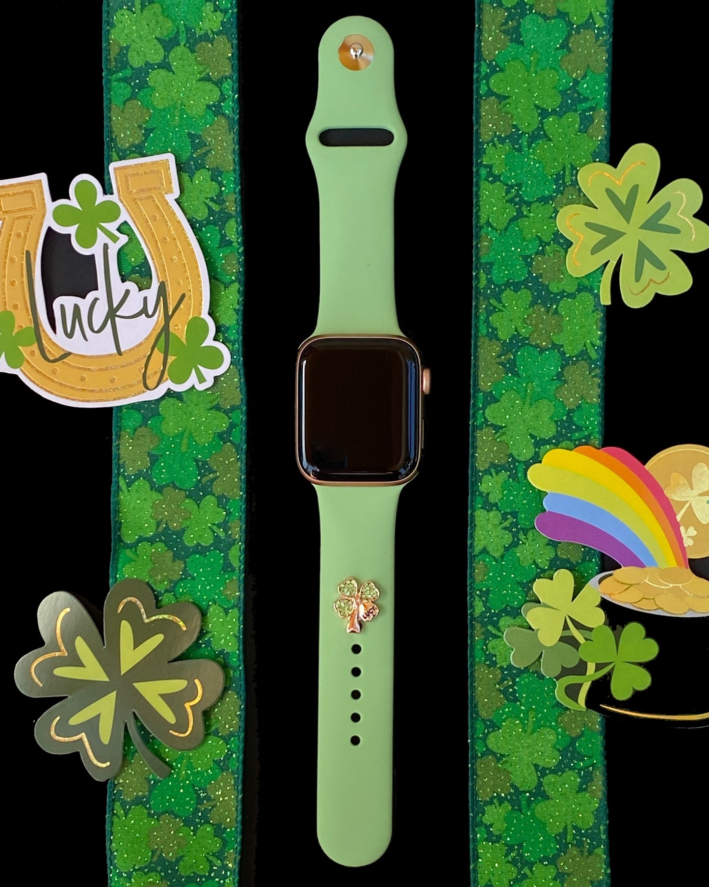 Clover Watch Charm