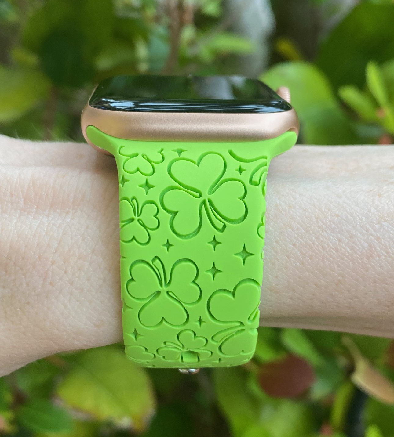 St Patty's Day Clover Watch Band For Apple Watch