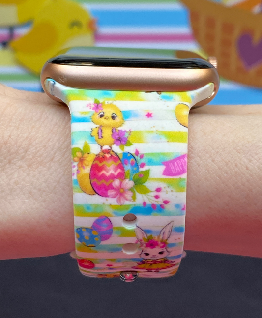 Colorful Easter Watch Band For Apple Watch