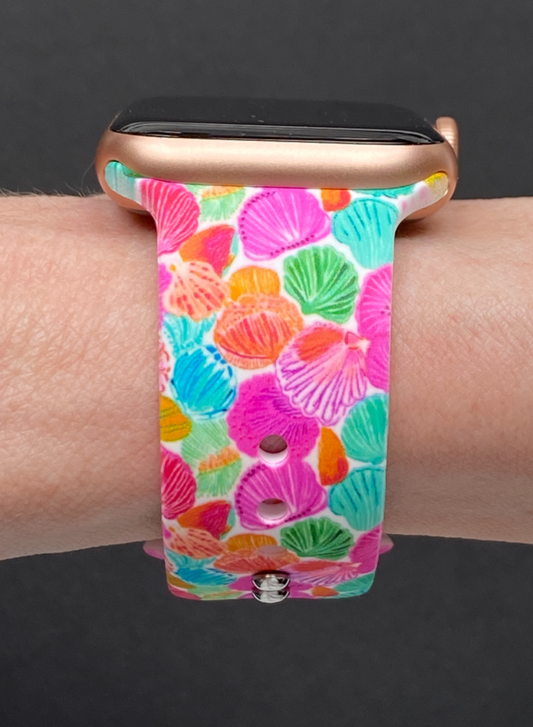 Colorful Seashells Watch Band For Apple Watch