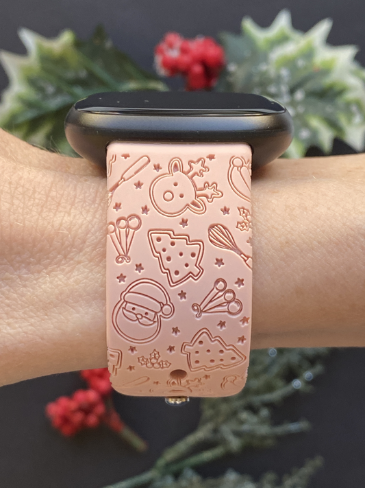 Christmas Cookies Fitbit Versa 3/Versa 4/Sense/Sense 2 Watch Band