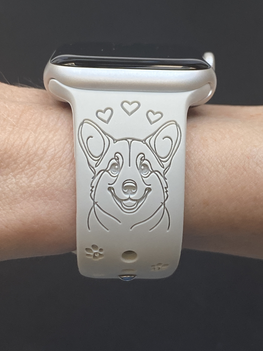 Corgi Dog Watch Band For Apple Watch