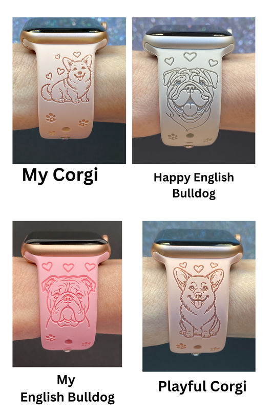 Dog Breed (#5) Fitbit Versa 3/Versa 4/Sense/Sense 2 Watch Band