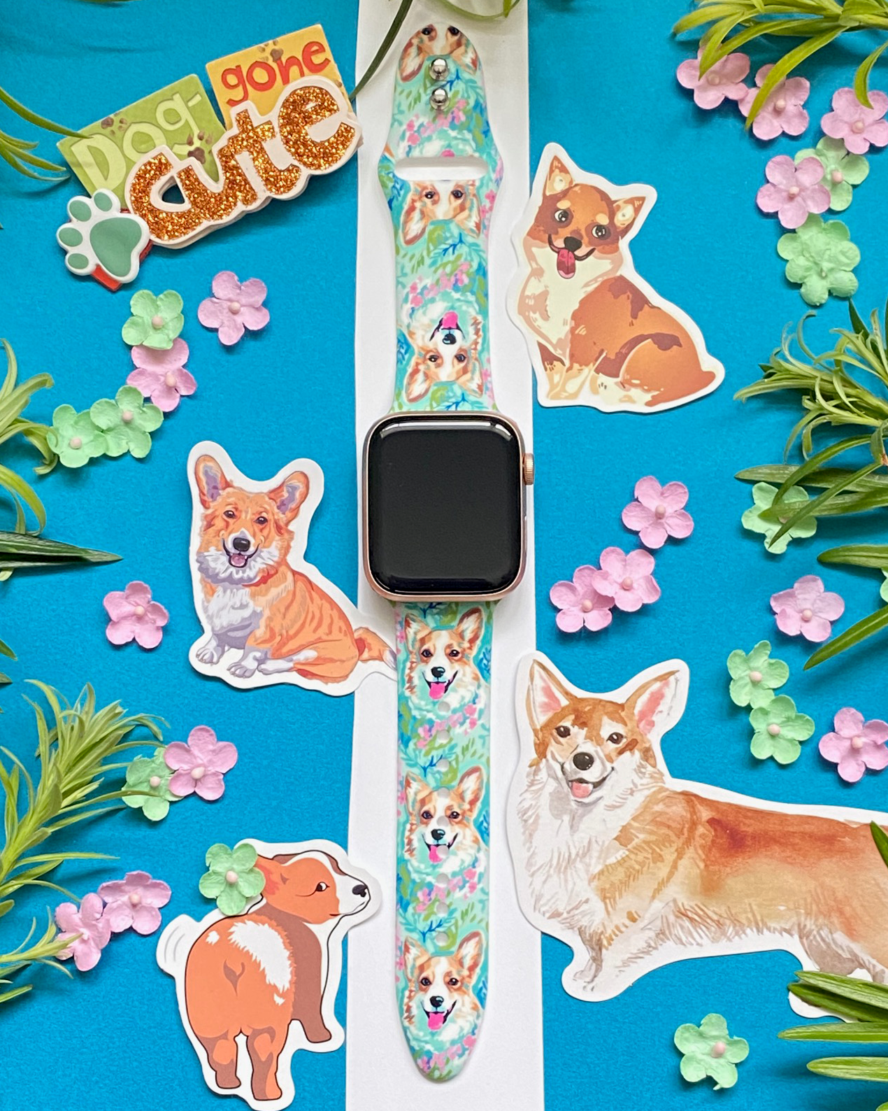 Corgi apple watch deals band