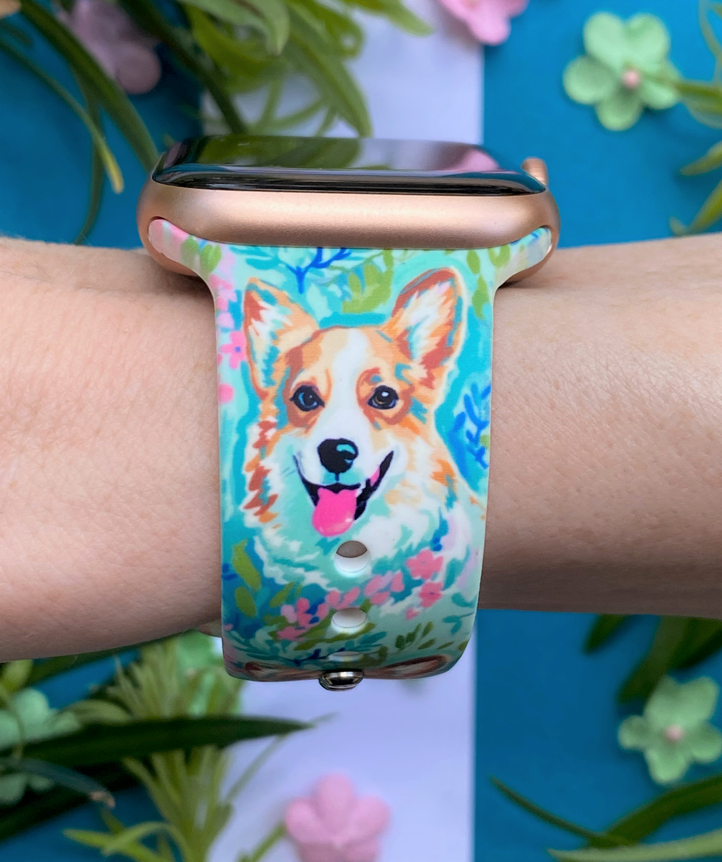 Corgi Dog Watch Band For Apple Watch