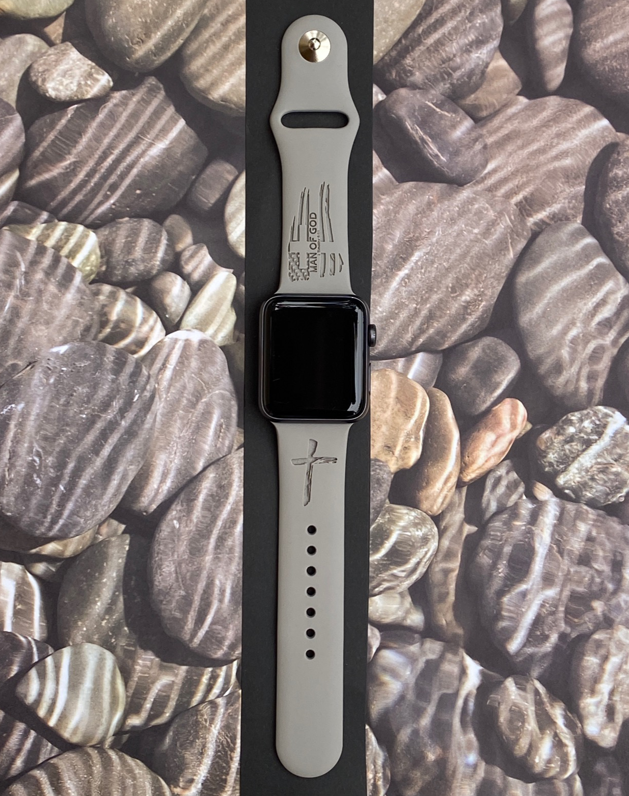 Man of God Cross Watch Band For Apple Watch