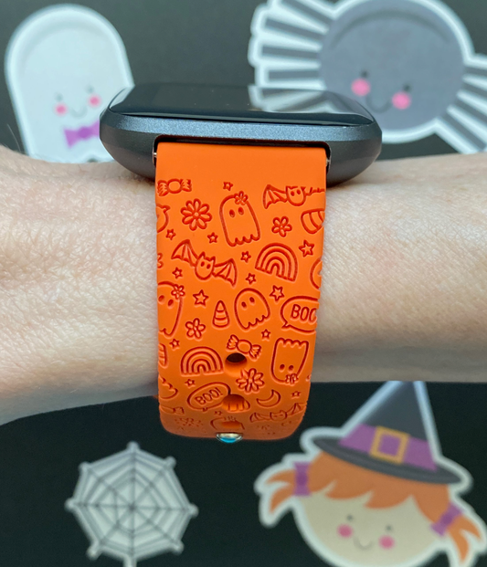 Cute Halloween Fitbit Versa 1/2 Watch Band