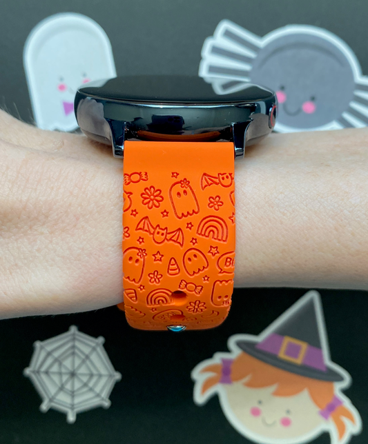 Cute Halloween 20mm Samsung Galaxy Watch Band