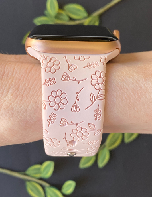 Spring Blooms Watch Band For Apple Watch