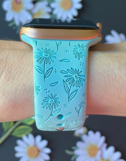 Daisy Blooms Watch Band For Apple Watch