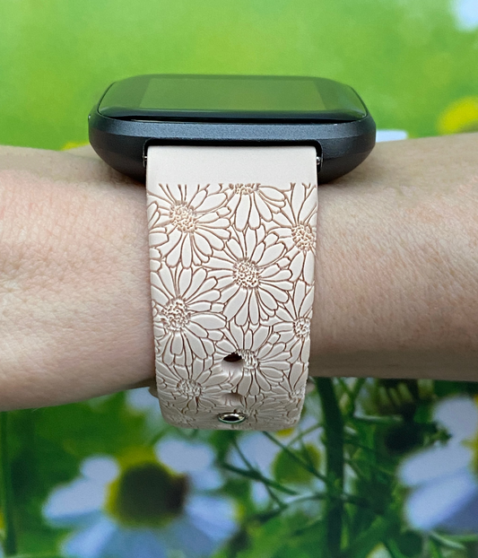 Daisy Floral Fitbit Versa 1/2 Watch Band